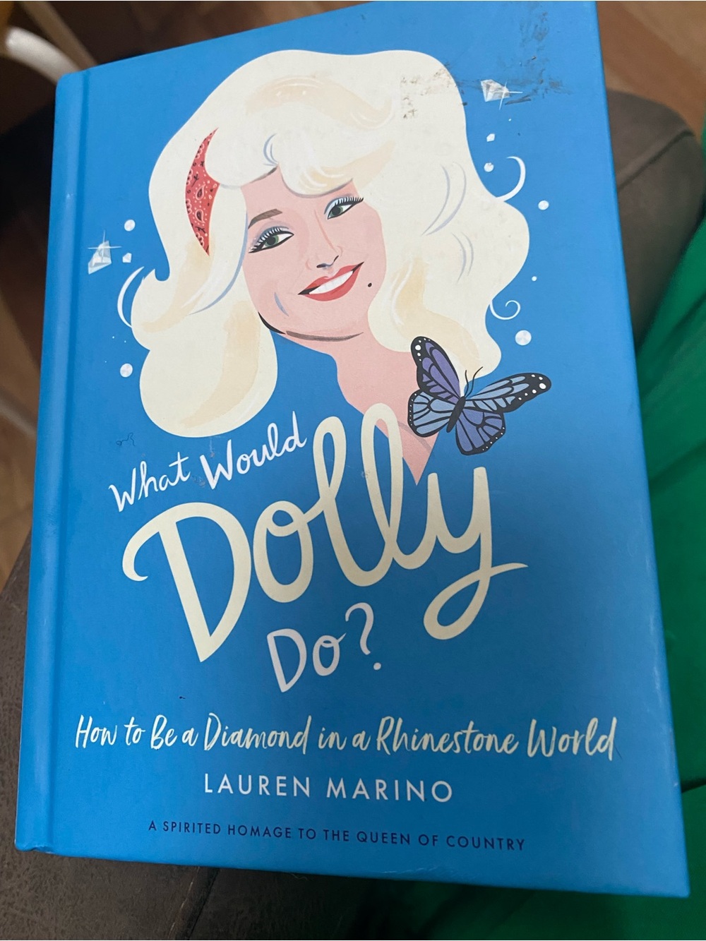 What Would Dolly Do? Book - Blue Cover